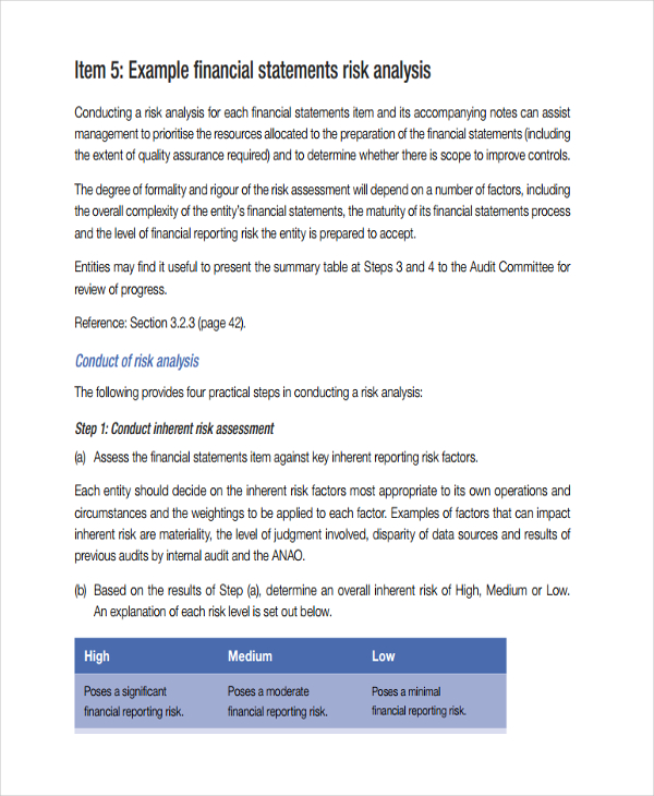 39+ Financial Analysis Samples PDF, Word Free & Premium Templates