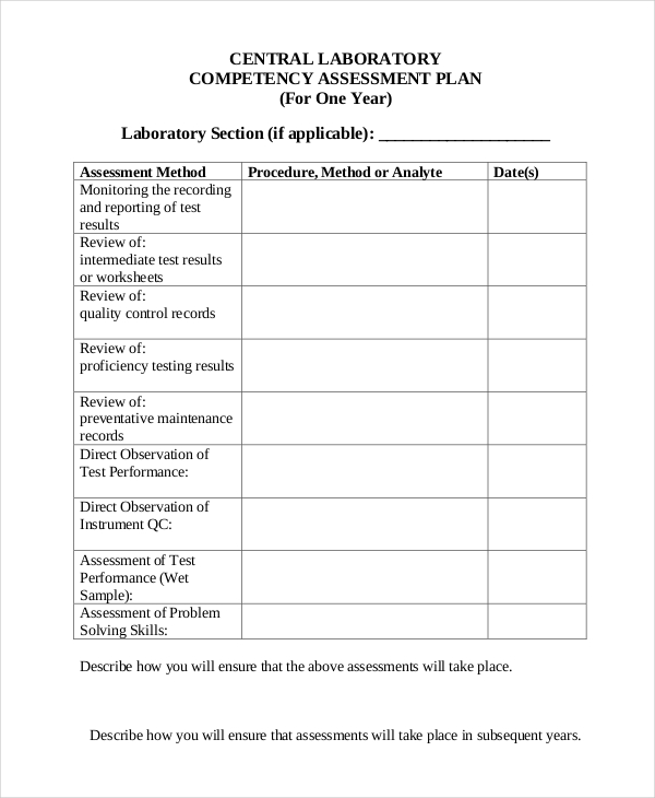 32+ Assessment Forms in PDF
