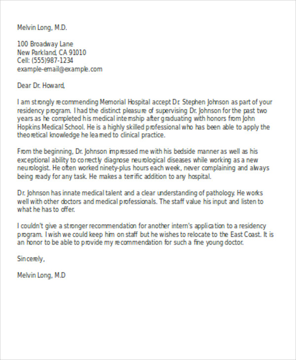11+ Sample Internship Reference Letters Free Samples, Examples Format