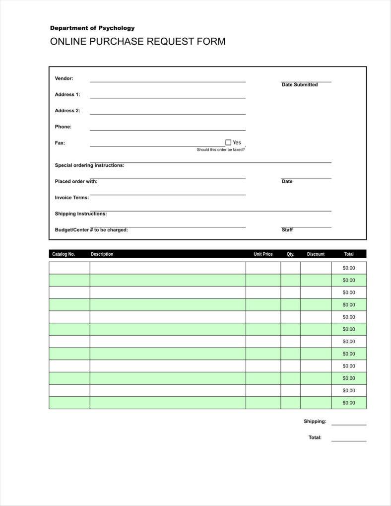 9+ Retail Order Form Templates No.+ Free Word, PDF, Excel Format