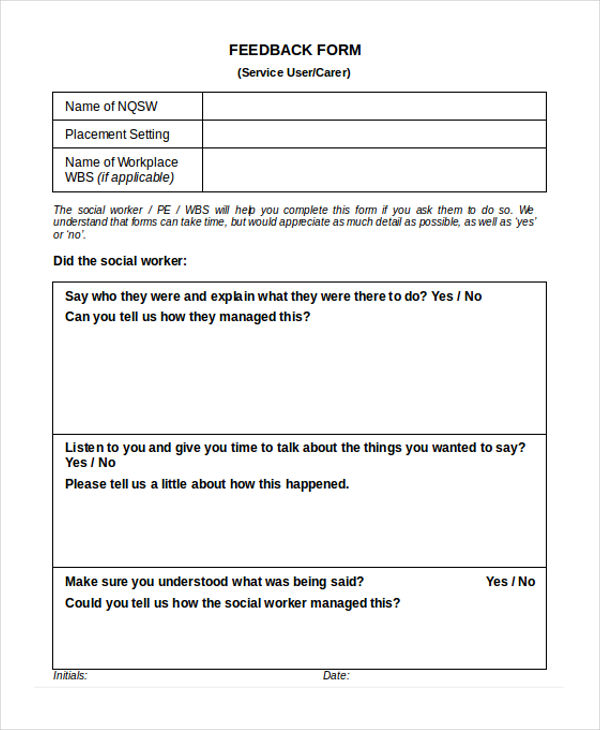 9+ Superior Improvement Forms & Templates PDF, DOC