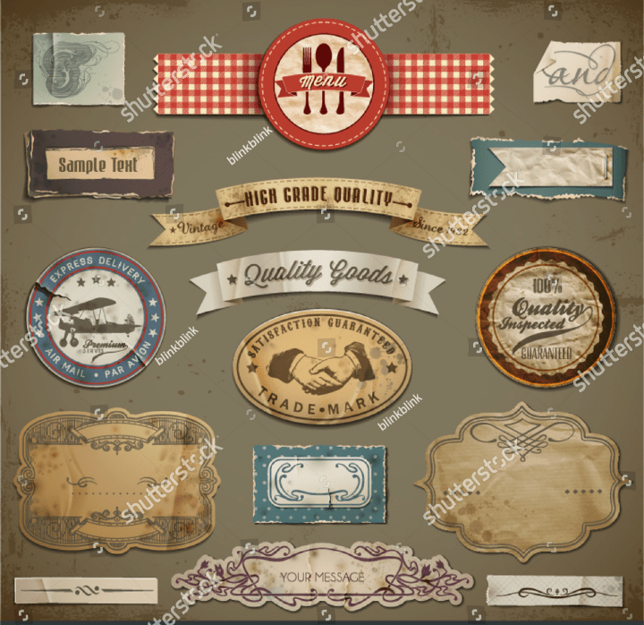 18+ Restaurant Label Tag Templates PSD, AI