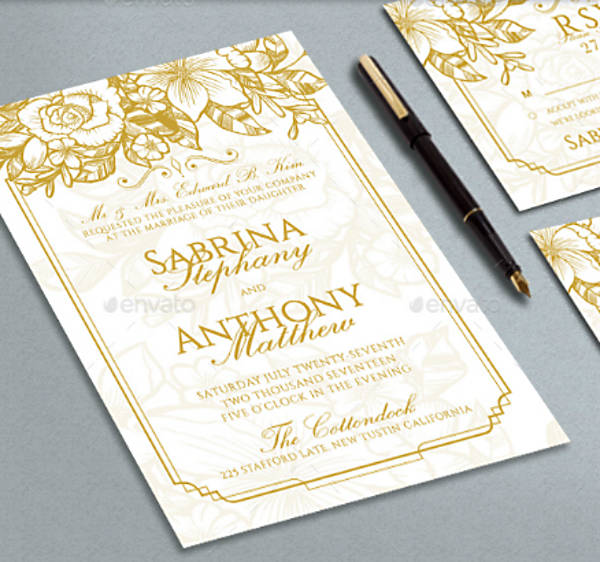 28+ Wedding Invitation Designs & Templates
