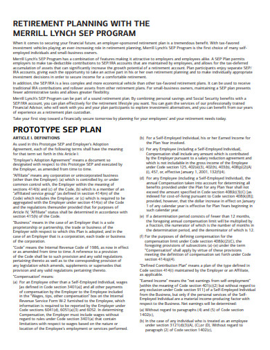 6+ 408(k) Plan Templates in PDF DOC