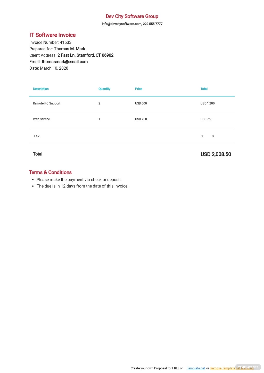 50+ Invoice Samples, Format & Examples 2021 Free & Premium Templates
