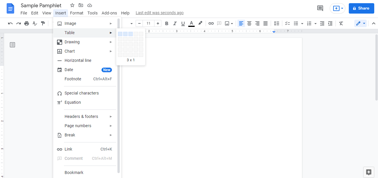 How to Create a Pamphlet on Google Docs Free & Premium Templates