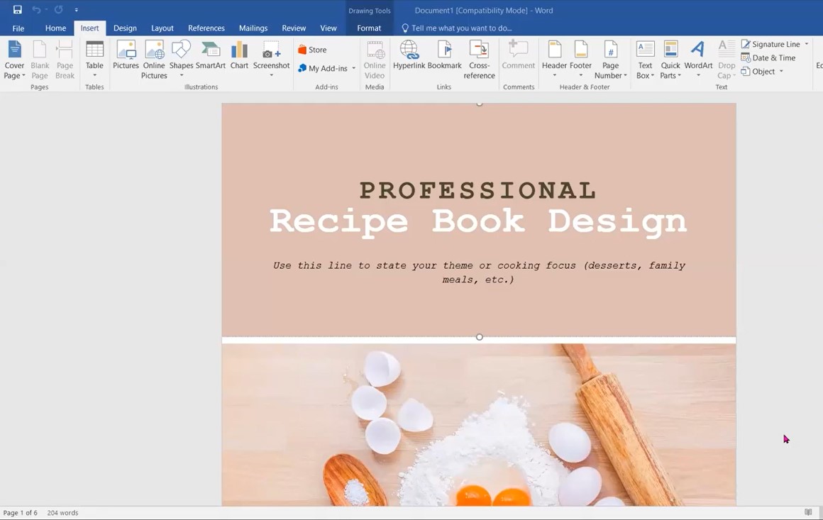 Free Book Templates For Microsoft Word