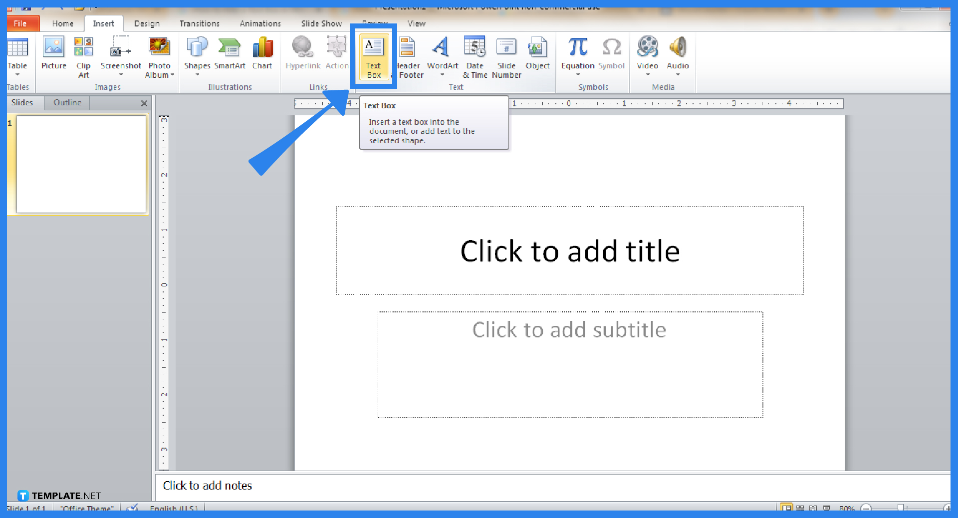 How to Add a Text Box in Microsoft PowerPoint