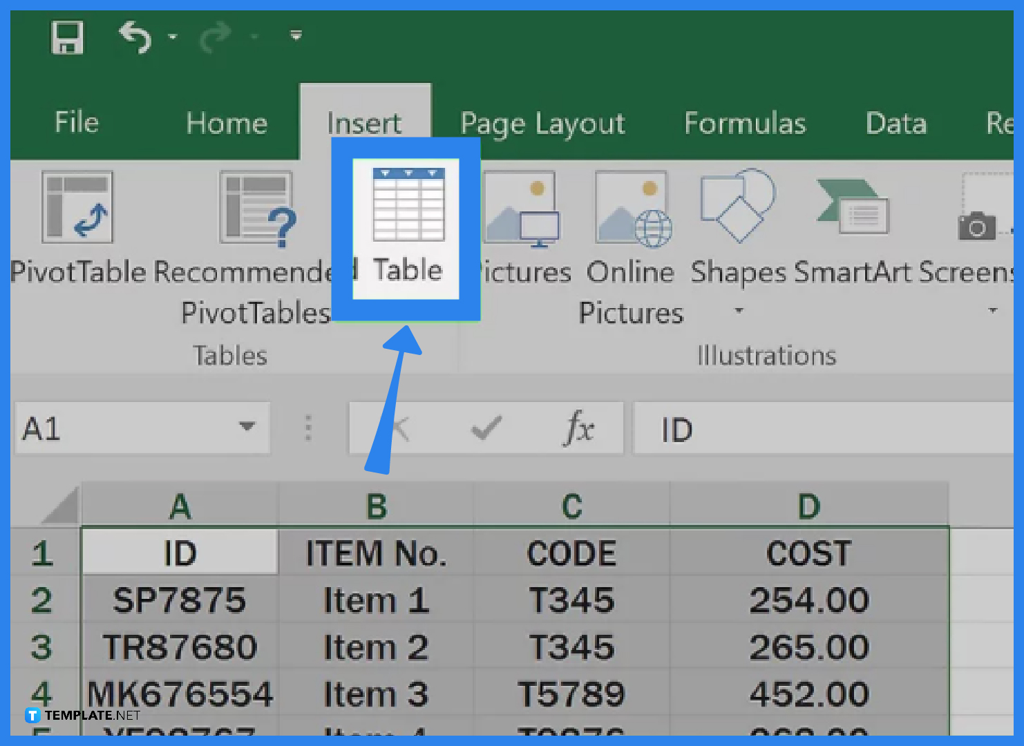 How to Create a Table in Microsoft Excel