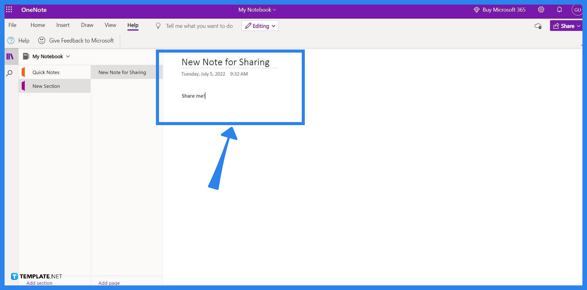 How to Share Notes and Notebooks in Microsoft OneNote
