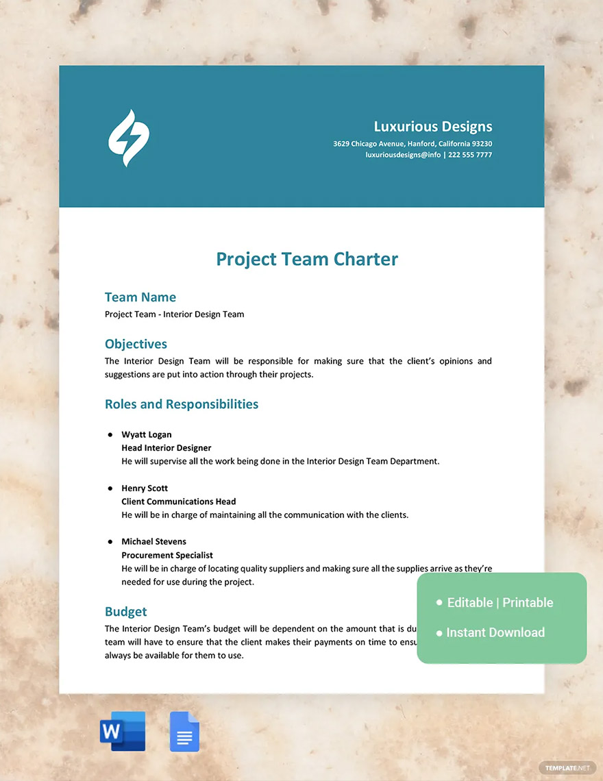 Team Charter What Is a Team Charter? Definition, Types, Uses