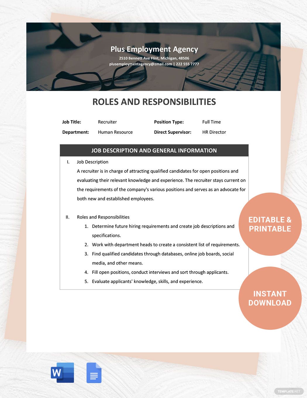 Roles And Responsibilities What is a Roles And Responsibilities?