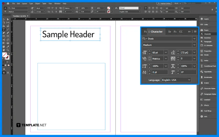 How to Add a Header to Adobe InDesign