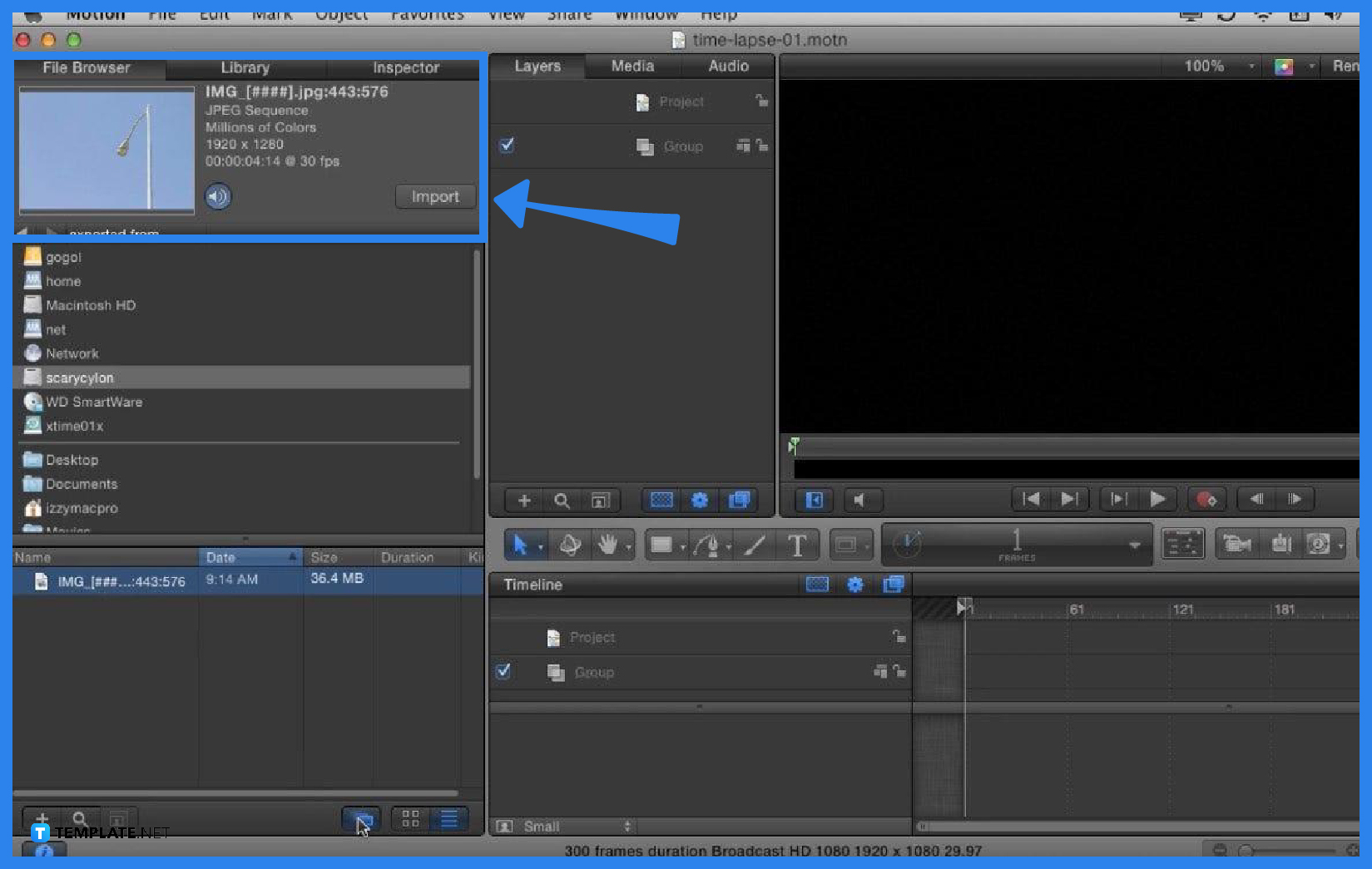 How to Create a TimeLapse in Apple Motion