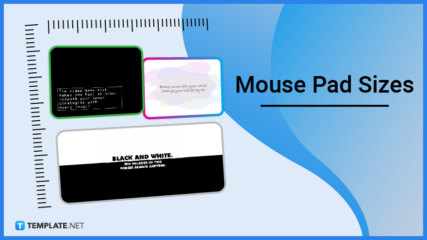 Mouse Pad Size - Dimension, Inches, mm, cms, Pixel