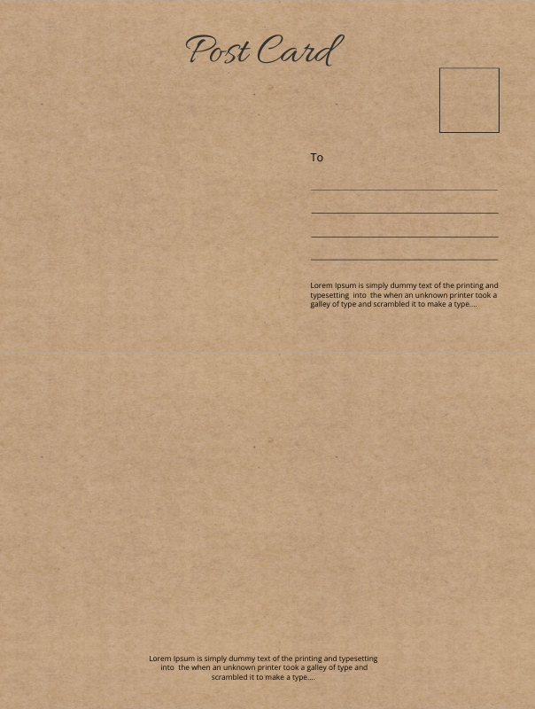 Postcard Maker Free, Creator, Generator, Edit Online Free & Premium Templates