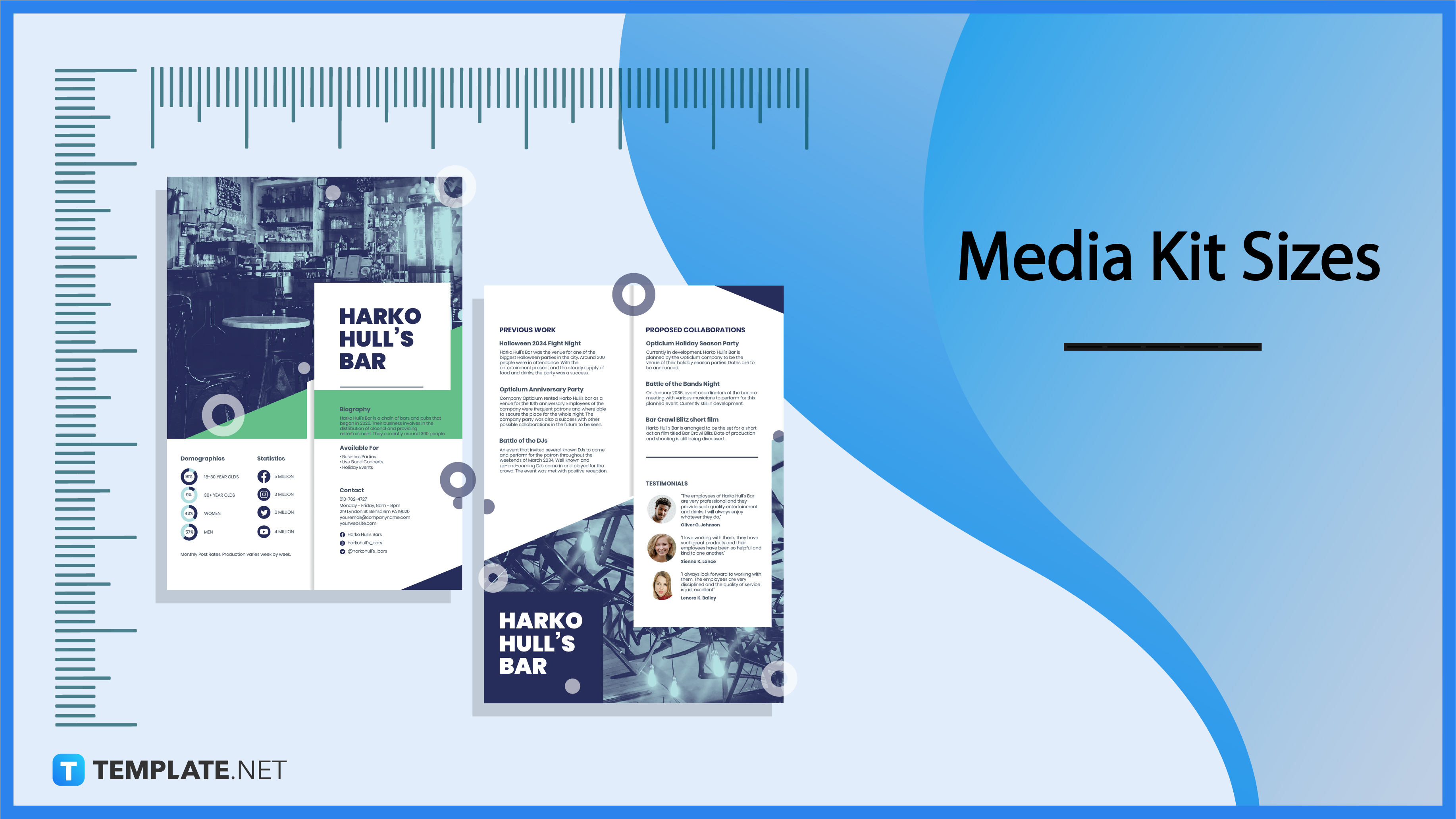 Media Kit Sizes Dimension, Inches, mm, cm, Pixel