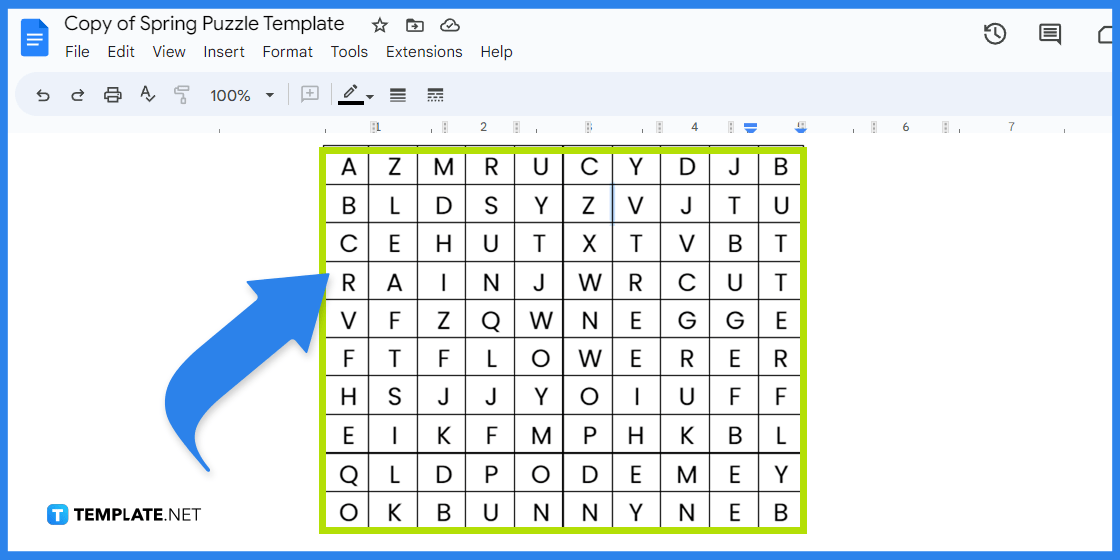 How To Make/Create a Spring Puzzle in Google Docs [Template + Example] 2023