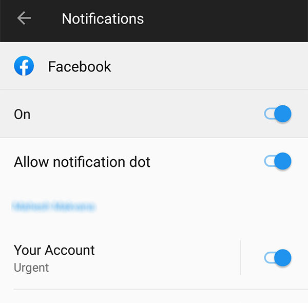 How do I turn notifications on or off for.