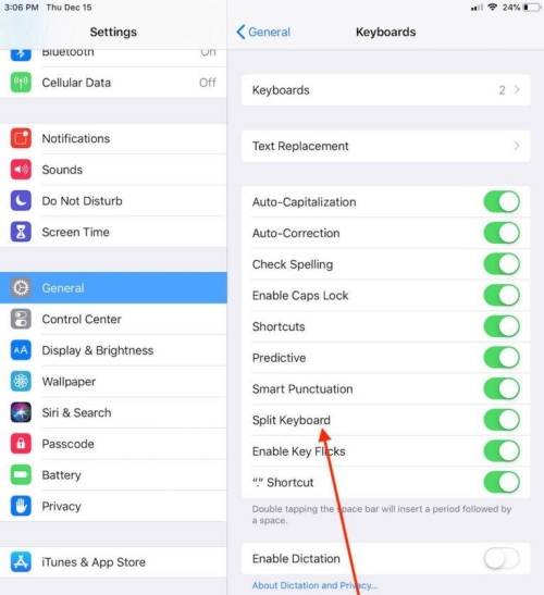[Ultimate 7 Fixes] How to Fix Split or Floating Keyboard on iPad