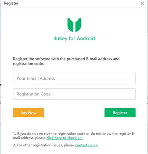 2021 Tenorshare 4uKey for Android Registration Code + Coupon Code