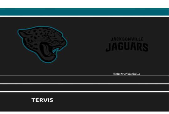 NFL® Jacksonville Jaguars Night Game 20 oz Stainless Tumbler