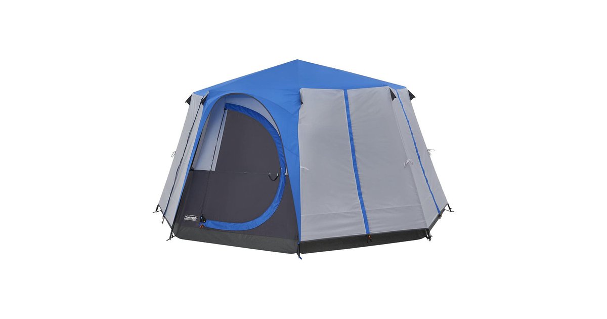 Coleman Cortes Octagon 8 Tent Blue