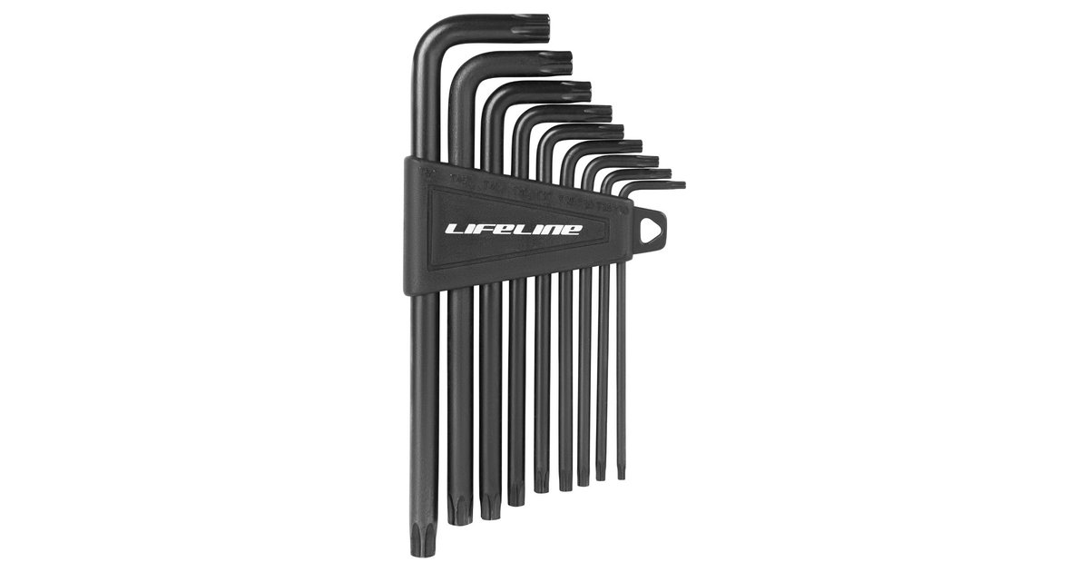 LifeLine XTools Torx Schlüssel Set (lang, 9teilig