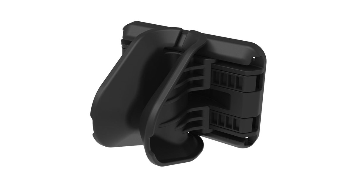 HIPLOK JAW Wall Mounted Bike Rack Black