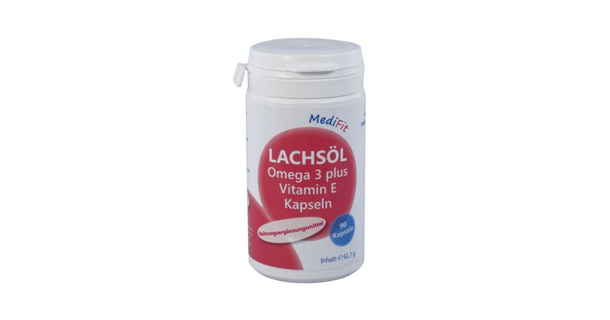 Medifit Lachsöl Omega 3 plus Vitamin E