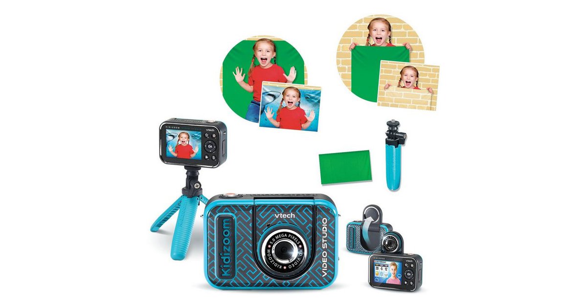 Vtech Vtech® KidiZoom Video Studio HD Kinderkamera (5 MP, inkl. Selfie