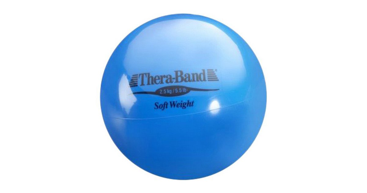 Theraband Soft Weight Medicine Ball 2.5kg Blau 2.5 kg