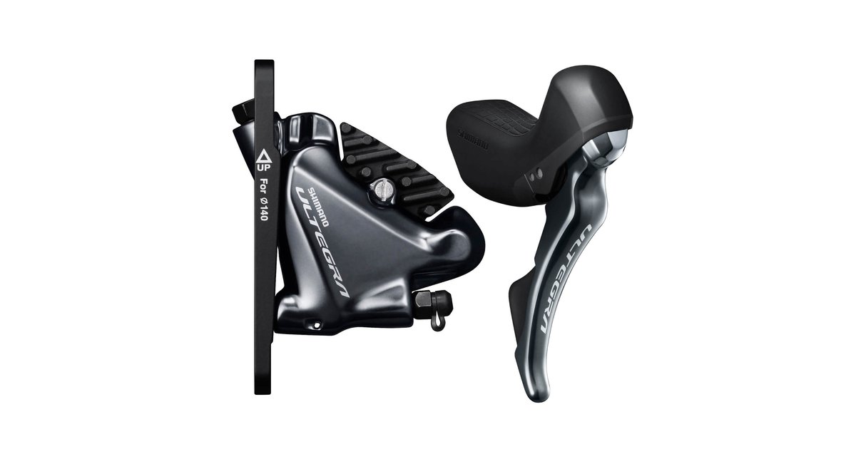 Shimano Ultegra Di2 R8070 Hydraulic Disc Brake STI Lever with Flat
