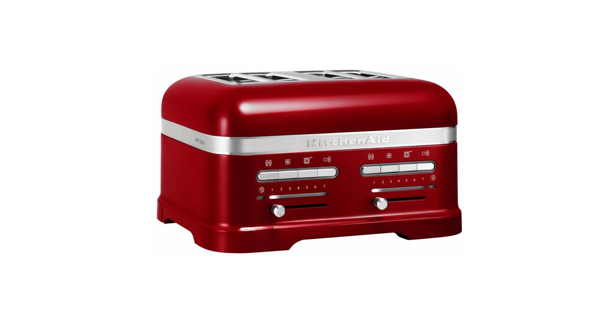 KitchenAid Toaster Artisan 5KMT4205ECA, 4 kurze Schlitze, für 4