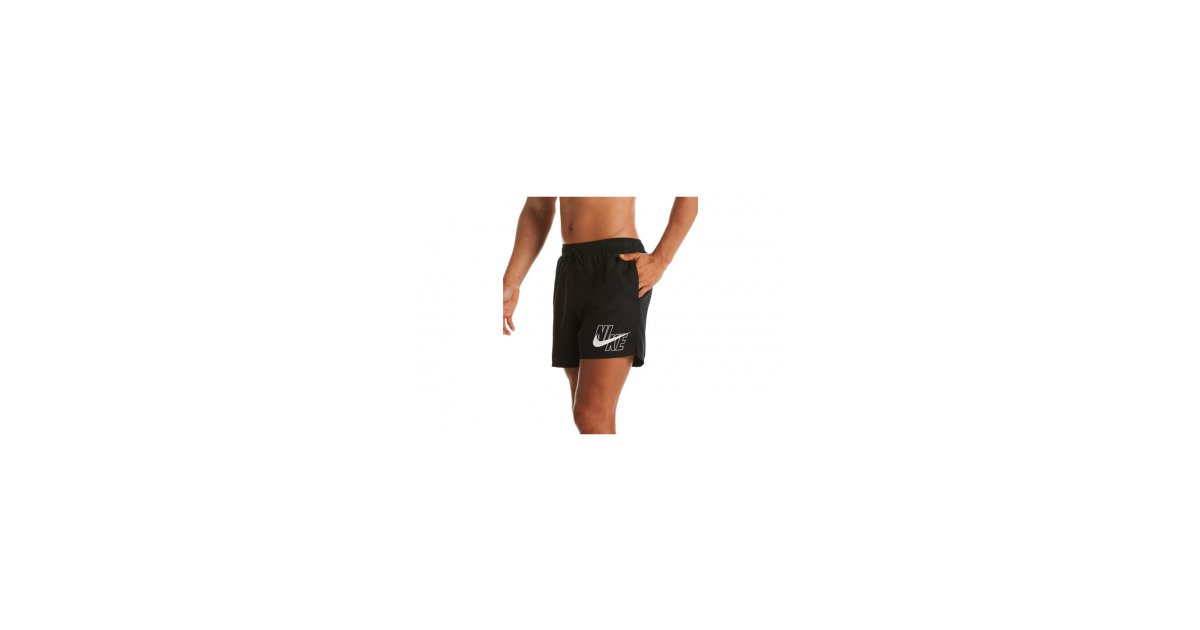 NIKE SPORTSWEAR logo lap 5 shorts schwarz
