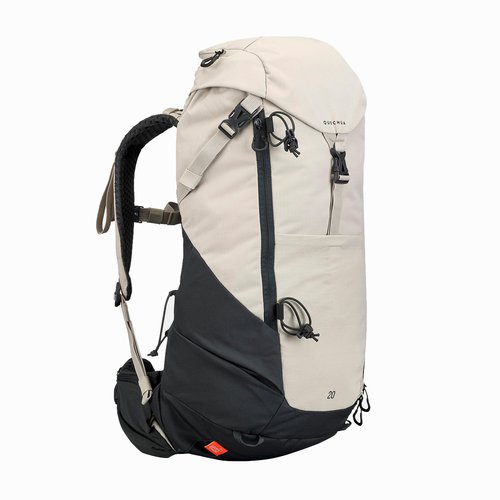 Quechua Wanderrucksack Bergwandern MH500 20L beige