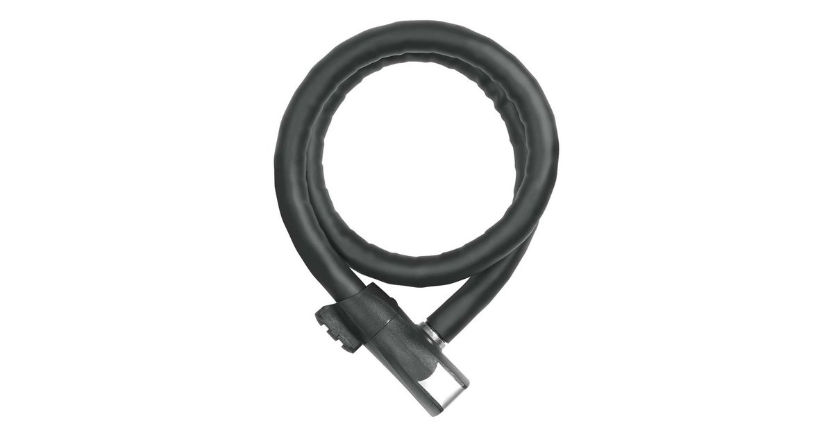 Abus Centuro 860110 Cable Lock With Quicksnap Rbu Schwarz 110 cm