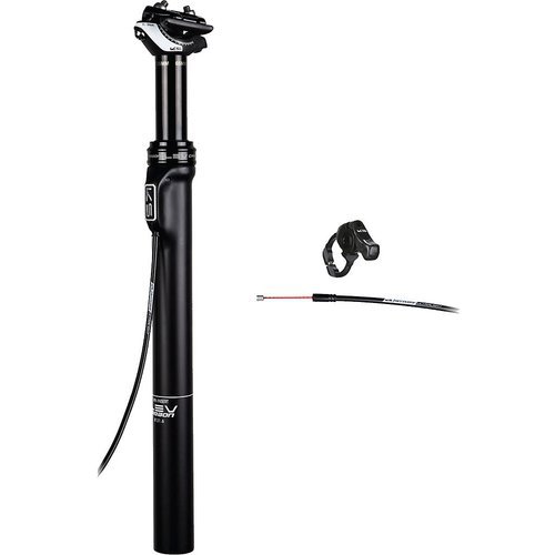 KS Suspension LEV Carbon Dropper Sattelstütze Schwarz 31.6mm