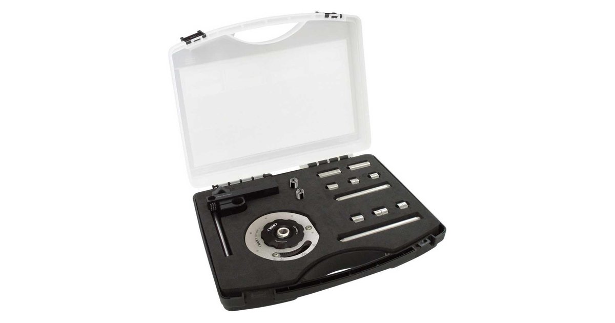 Var Disc Brake Mount Facing Tool Schwarz