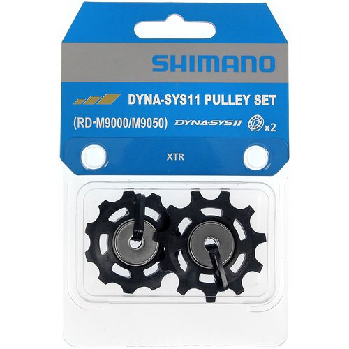 Shimano XTR RDM9000 11 Speed Jockey Wheels Schwarz}