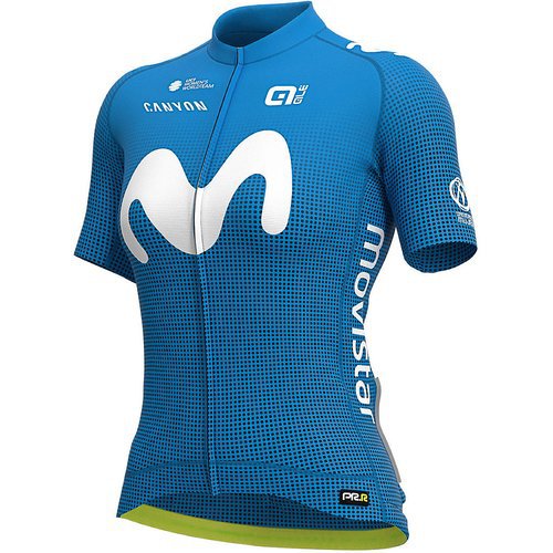 Alé Women's Movistar 2020 PRR Jersey Hellblau meliert XXL
