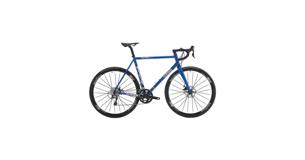 Cinelli Vigorelli Road Disc Tiagra Bike 2021 Blau 53.5cm (21")