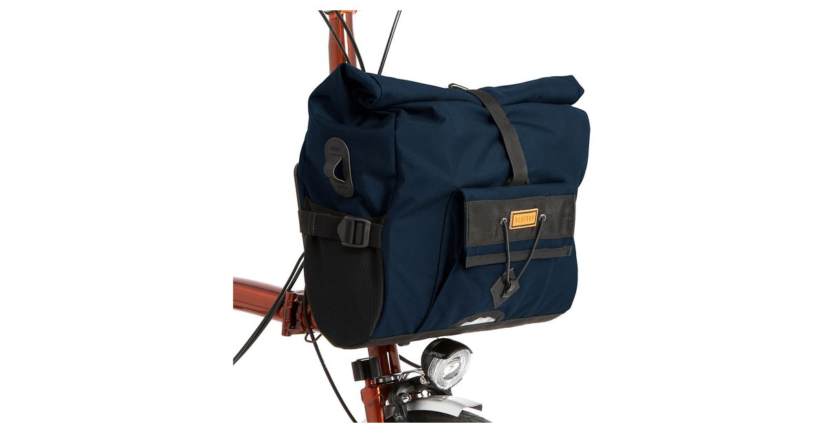 Restrap City Loader Commuter Bike Bag Navy}