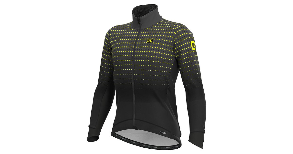 ALE PRS Bullet DWR Cycling Jacket AW22 Schwarz Grau M