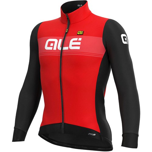 ALE PRS Logo DWR Cycling Jersey Rot Schwarz} XXXL}