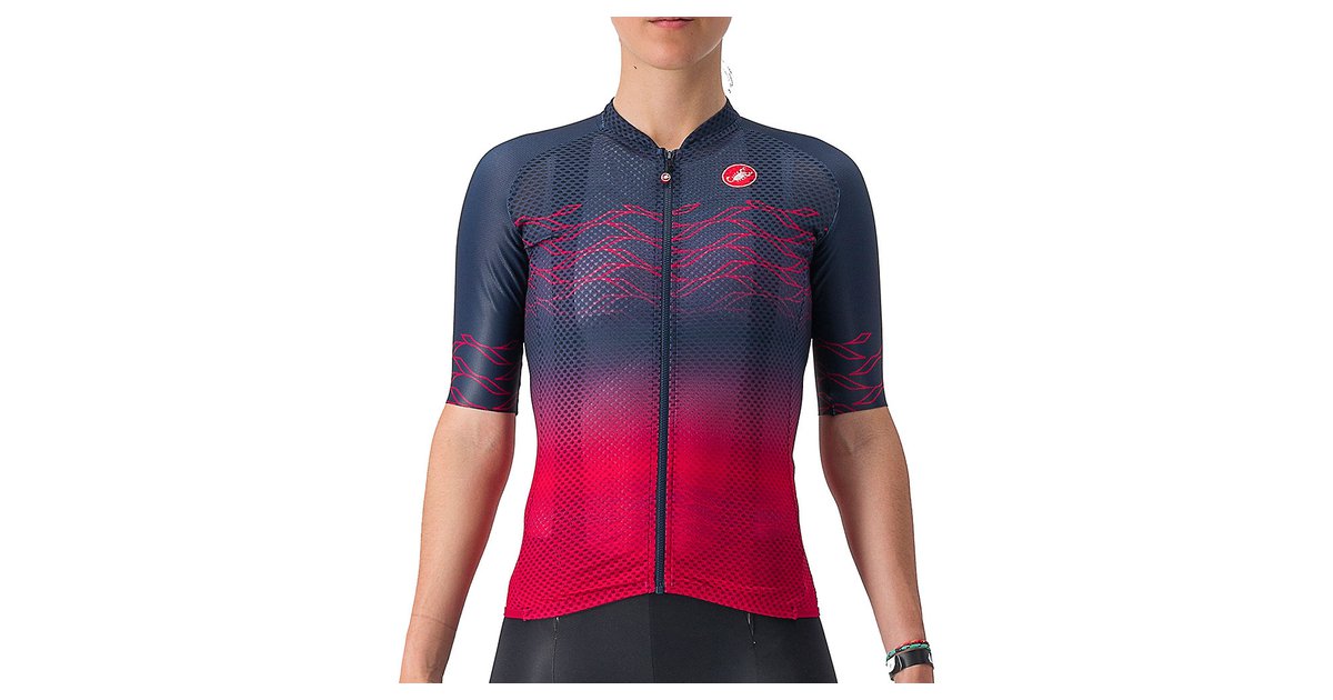 Castelli Women's Climber's 2.0 Cycling Jersey SS23 Belgian Blue