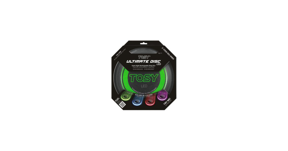 XTREM Toys and Sports TOSY Ultimate Disc LED, grün