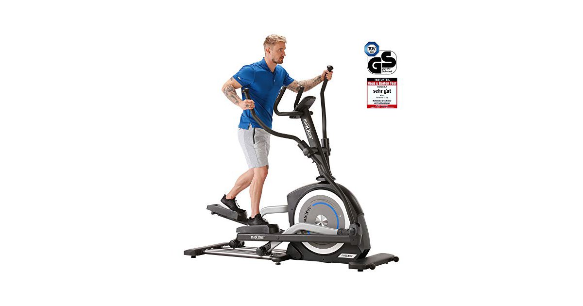 Maxxus MAXXUS Crosstrainer CX 6.1 mit LCD-Display und Bluetooth