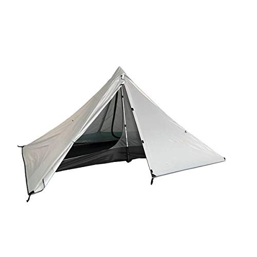 Tentock 3 Jahreszeiten Pyramidenzelt im Freien 1 Person Wasserdichtes