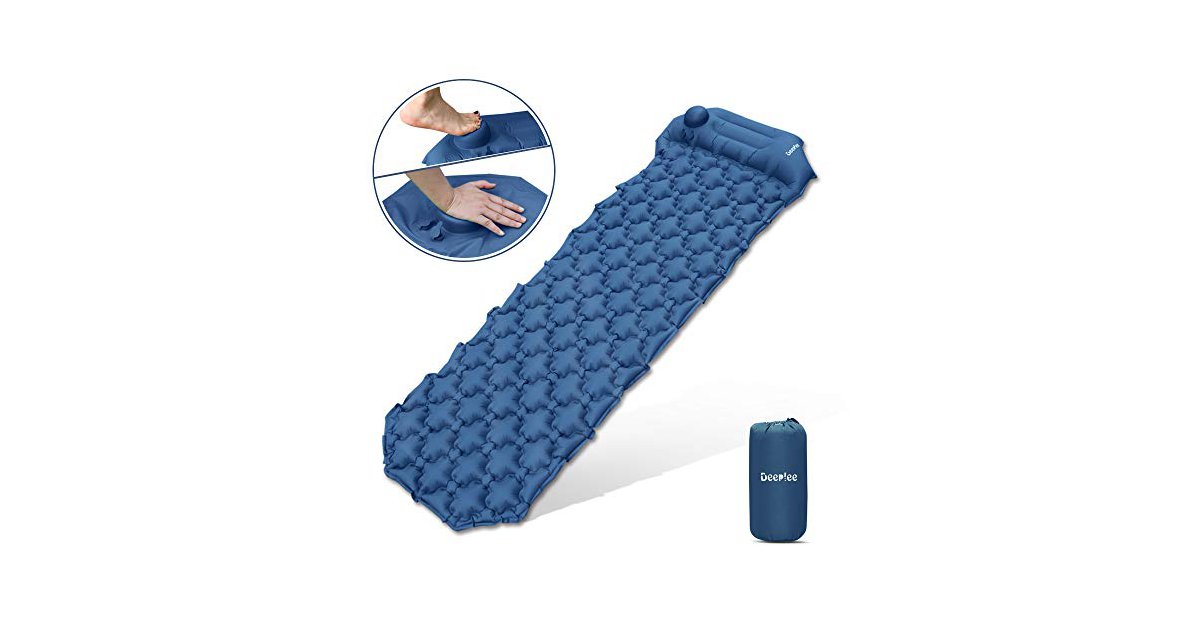 Deeplee Isomatte Camping, Ultraleichte Luftmatratze Schlafmatte